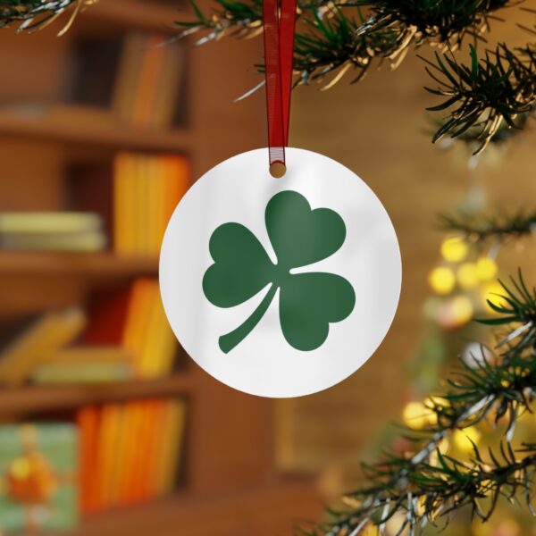 Shamrock and Pawprint Ornament - Image 4